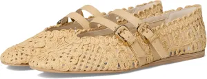 Dolce Vita Women's Baylee Ballet Flat, Natural, 8.5