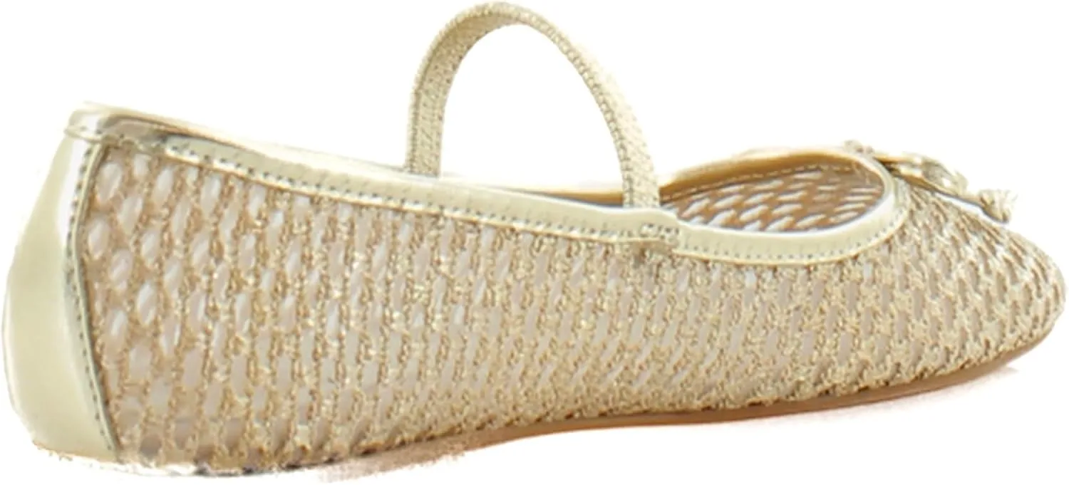 Dolce Vita Women's Carin Raffia Ballet Flat