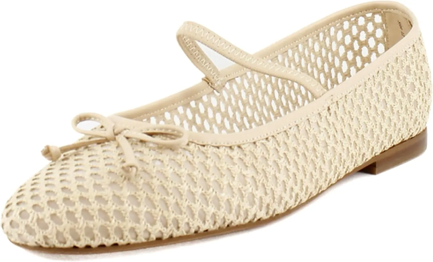 Dolce Vita Women's Carin Raffia Ballet Flat
