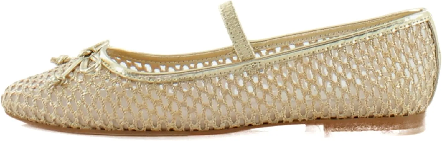Dolce Vita Women's Carin Raffia Ballet Flat