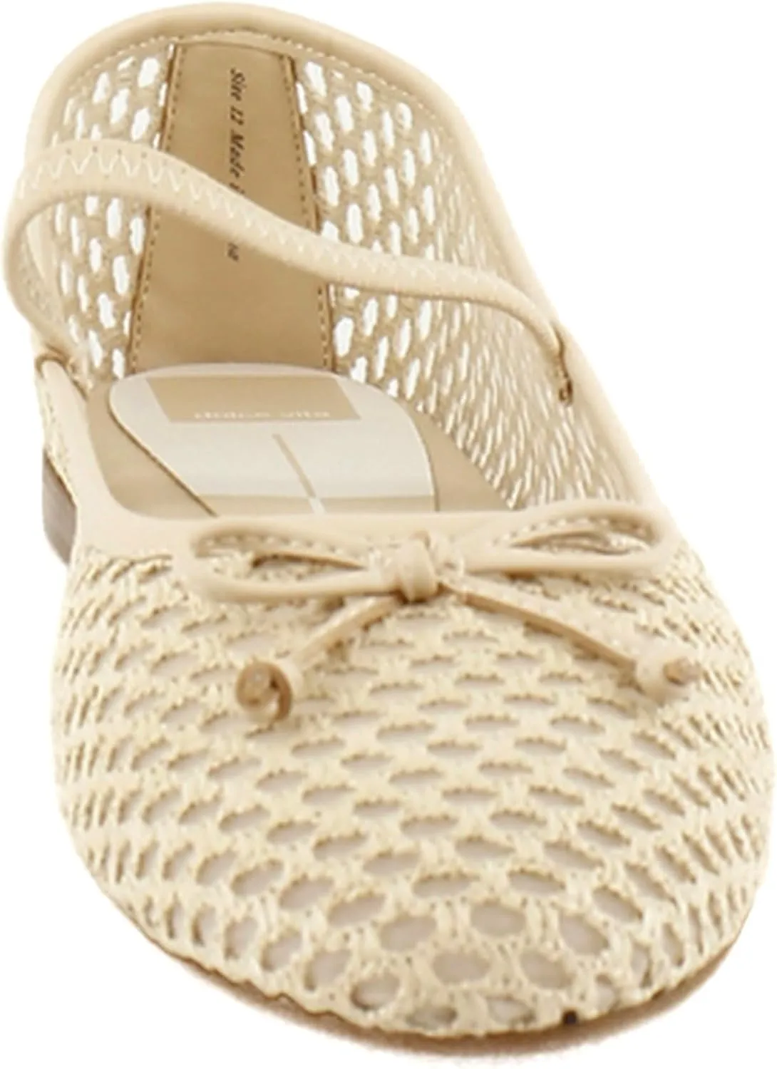 Dolce Vita Women's Carin Raffia Ballet Flat