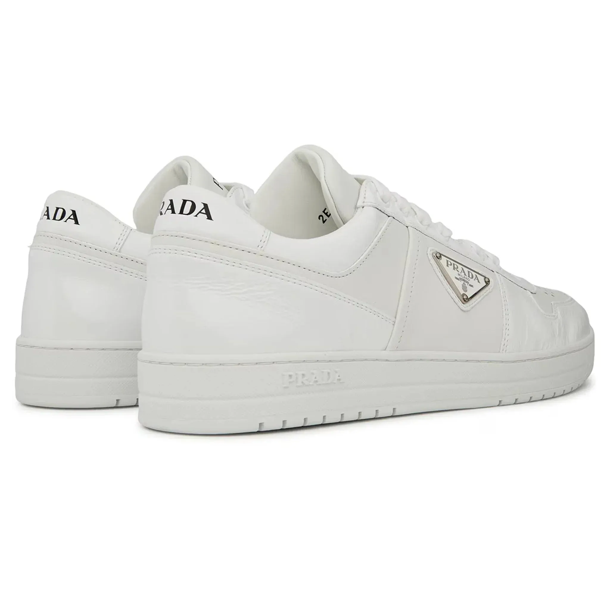 Downtown Leather Low Top White Sneaker