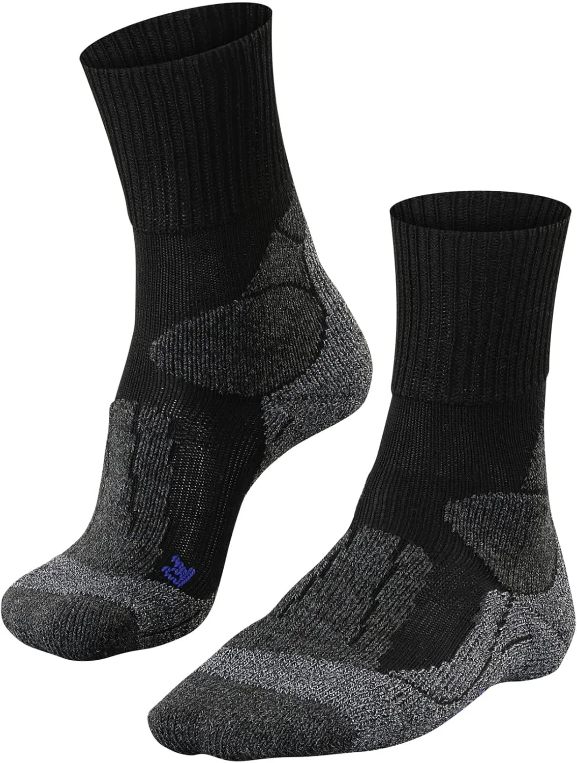 FALKE Men's TK1 Adventure Cool Hiking Socks, Thick Padding, 1 Pair