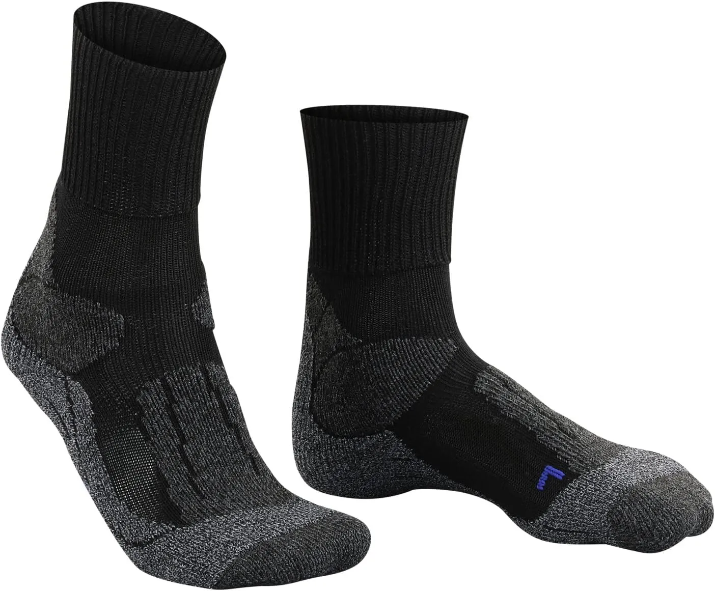 FALKE Men's TK1 Adventure Cool Hiking Socks, Thick Padding, 1 Pair