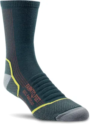 Farm to FEET Unisex Damascus MW 3/4 Crew Merino Wool Hiking Socks