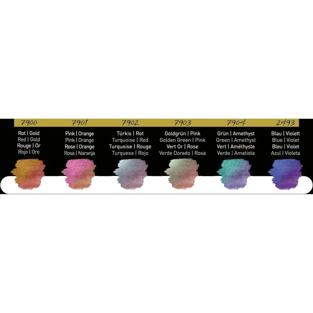 Finetec Mica Premium Watercolour Set 6pk Flip Flop
