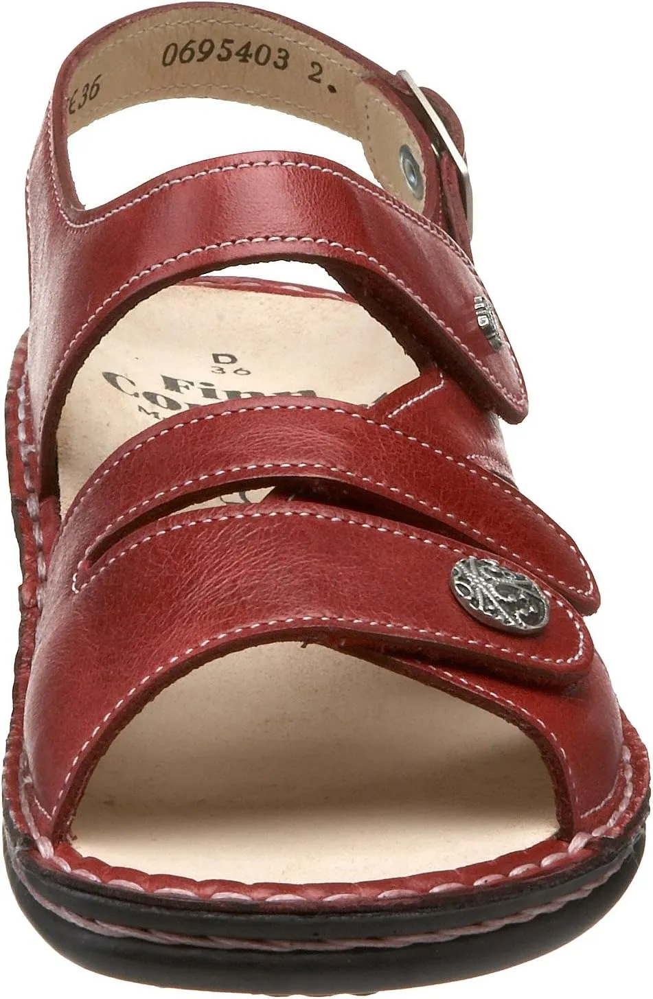 Finn Comfort Women's Gomera Ankle Strap, 34 EU X-Weit