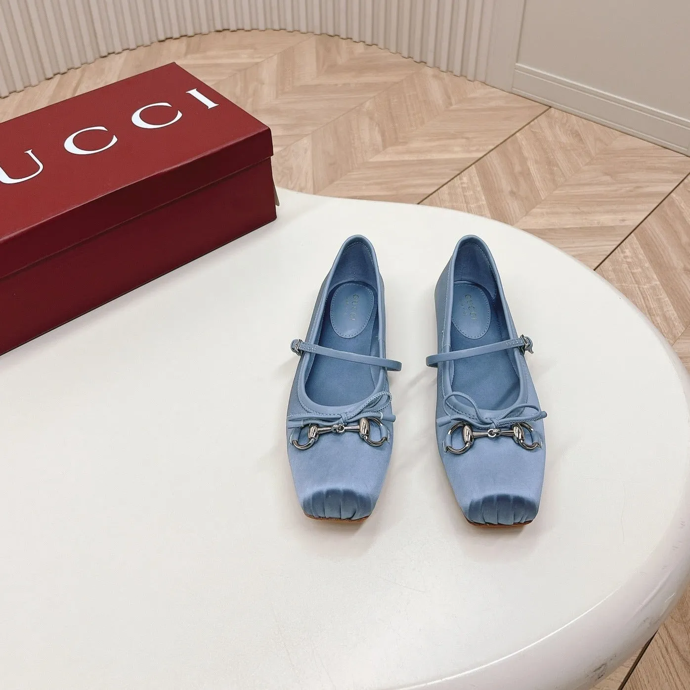 FLAT Customer-focused Modern GG SKY Gucci SILK BALLET