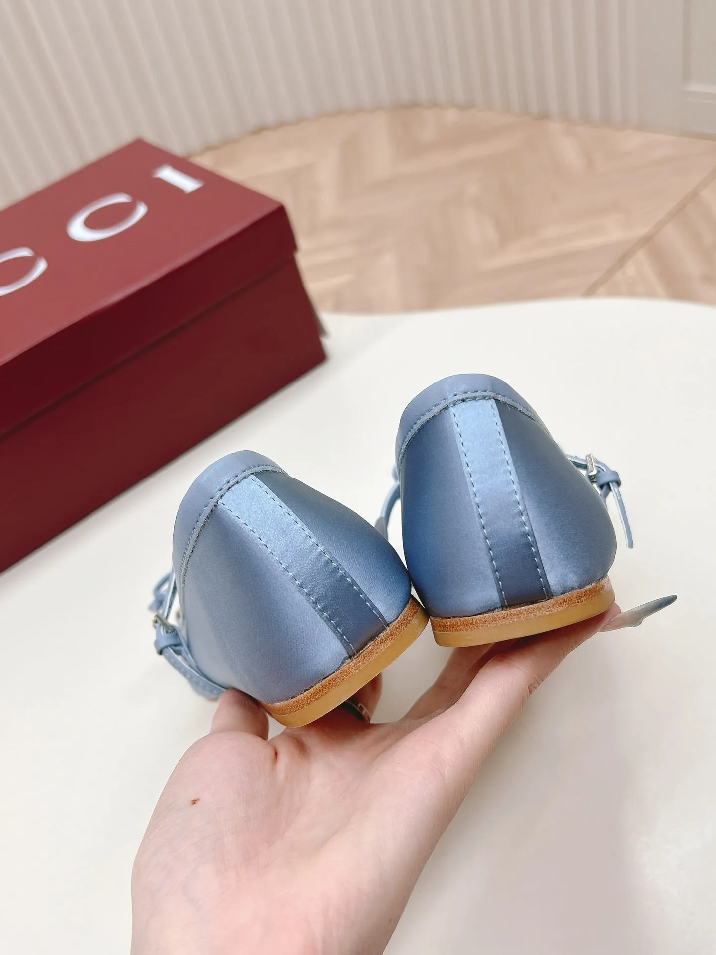 FLAT Customer-focused Modern GG SKY Gucci SILK BALLET