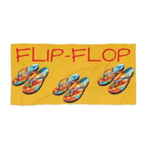 Flip Flop Beach Towel