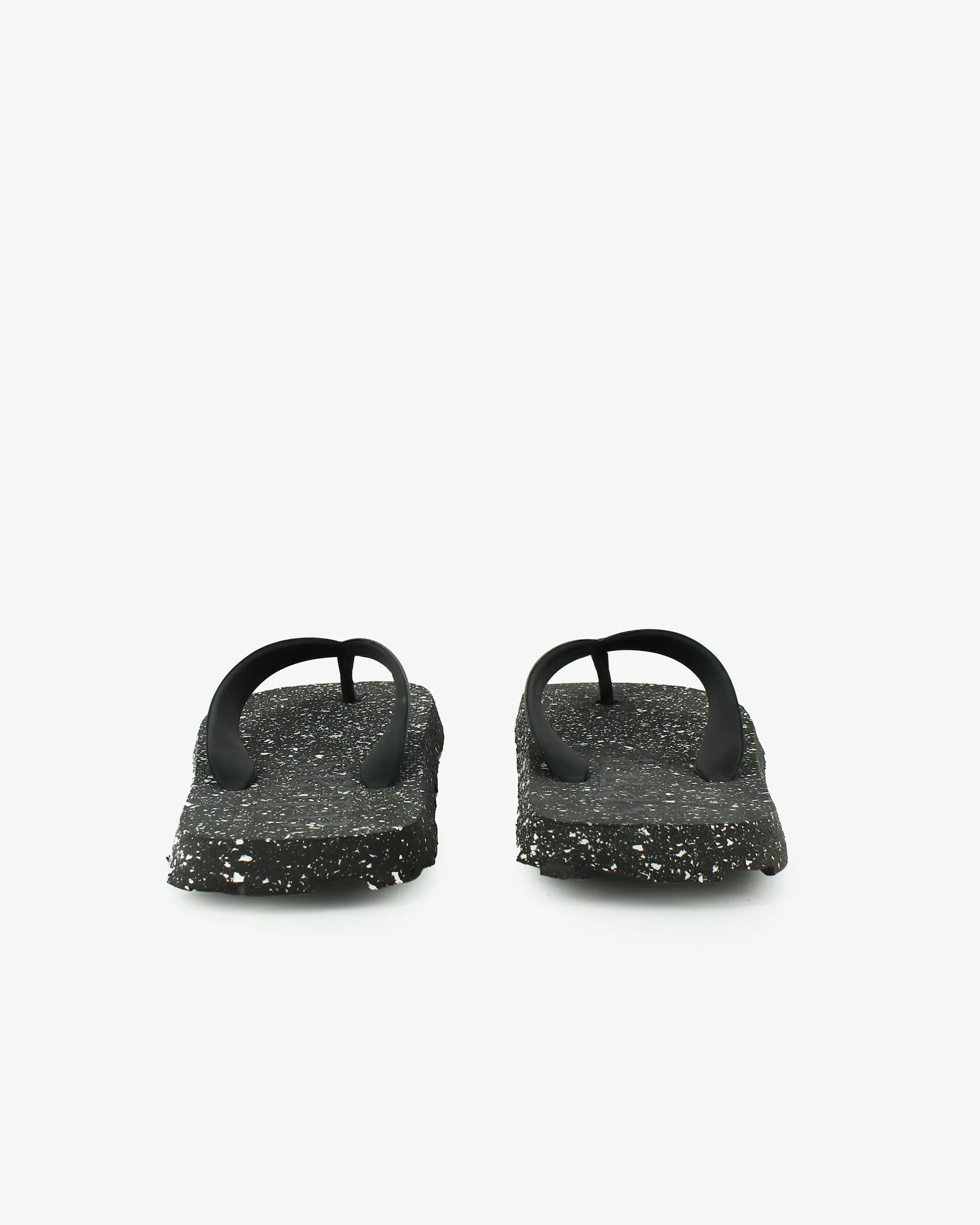Flos Recycled Rubber Flip Flops | Black