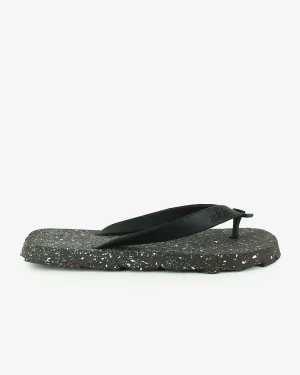 Flos Recycled Rubber Flip Flops | Black