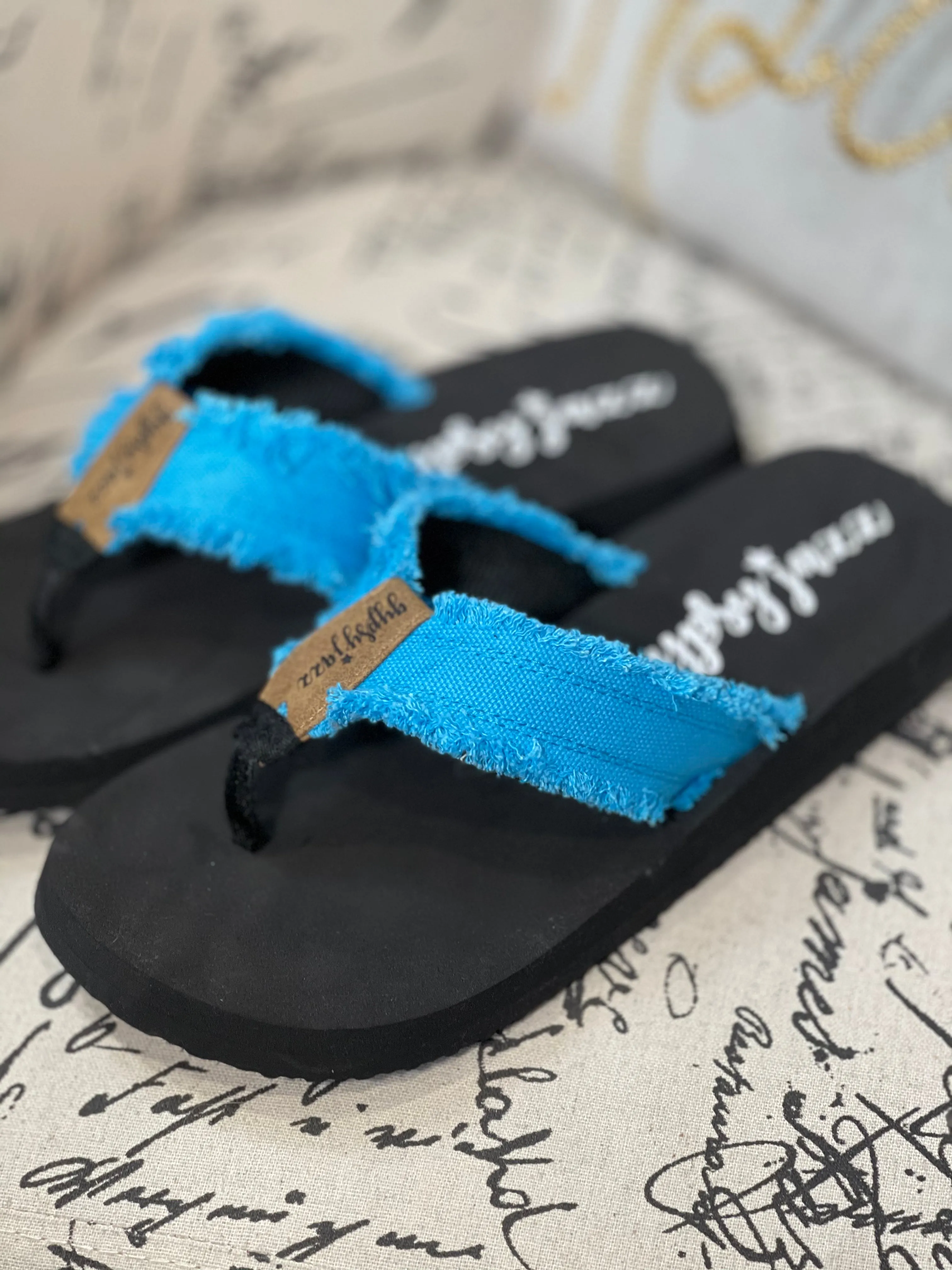 GJAZZ Turquoise Flip Flop