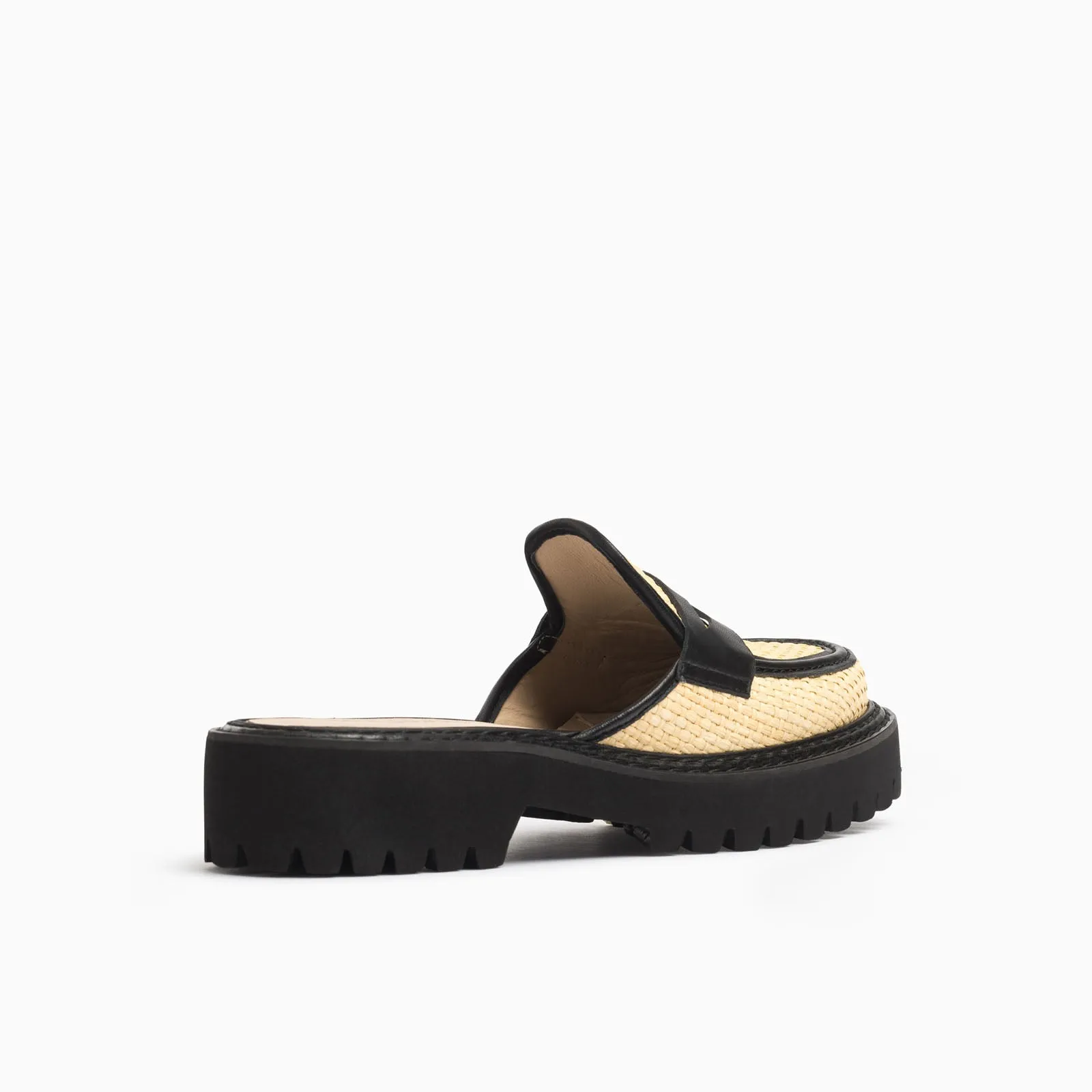 Gold Penny Mule