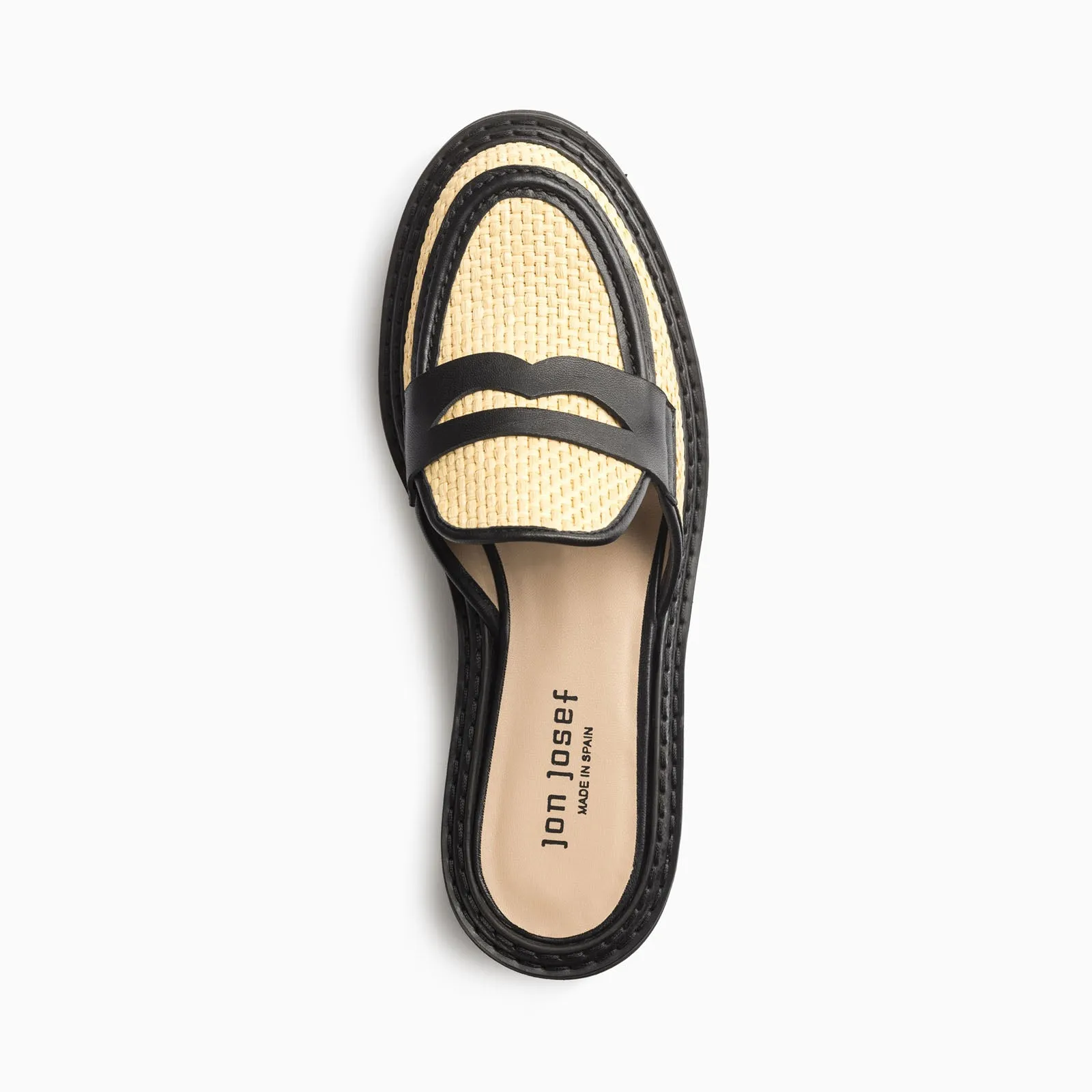 Gold Penny Mule