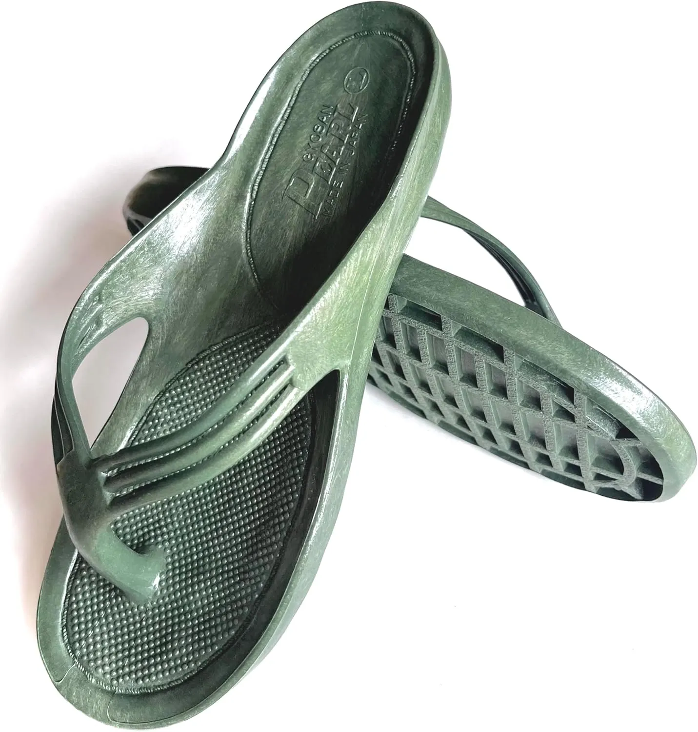 GYOSAN Flip Flops Japanese Fisherman Sandals anti-slip outdoor shower thong (Men)