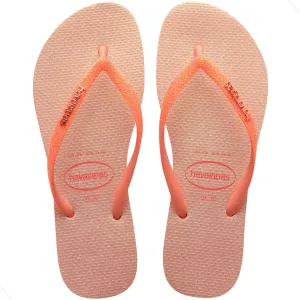 Havaianas Slim Glitter Iride Peach