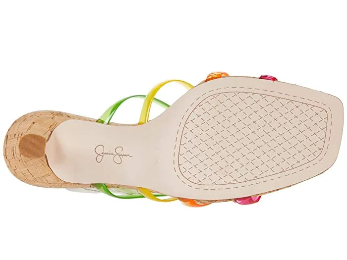 High-demand Sandal Straps Toe Sandals Open Jessica Mule Winter sale Simpson PINK Slide Oniela COMBO