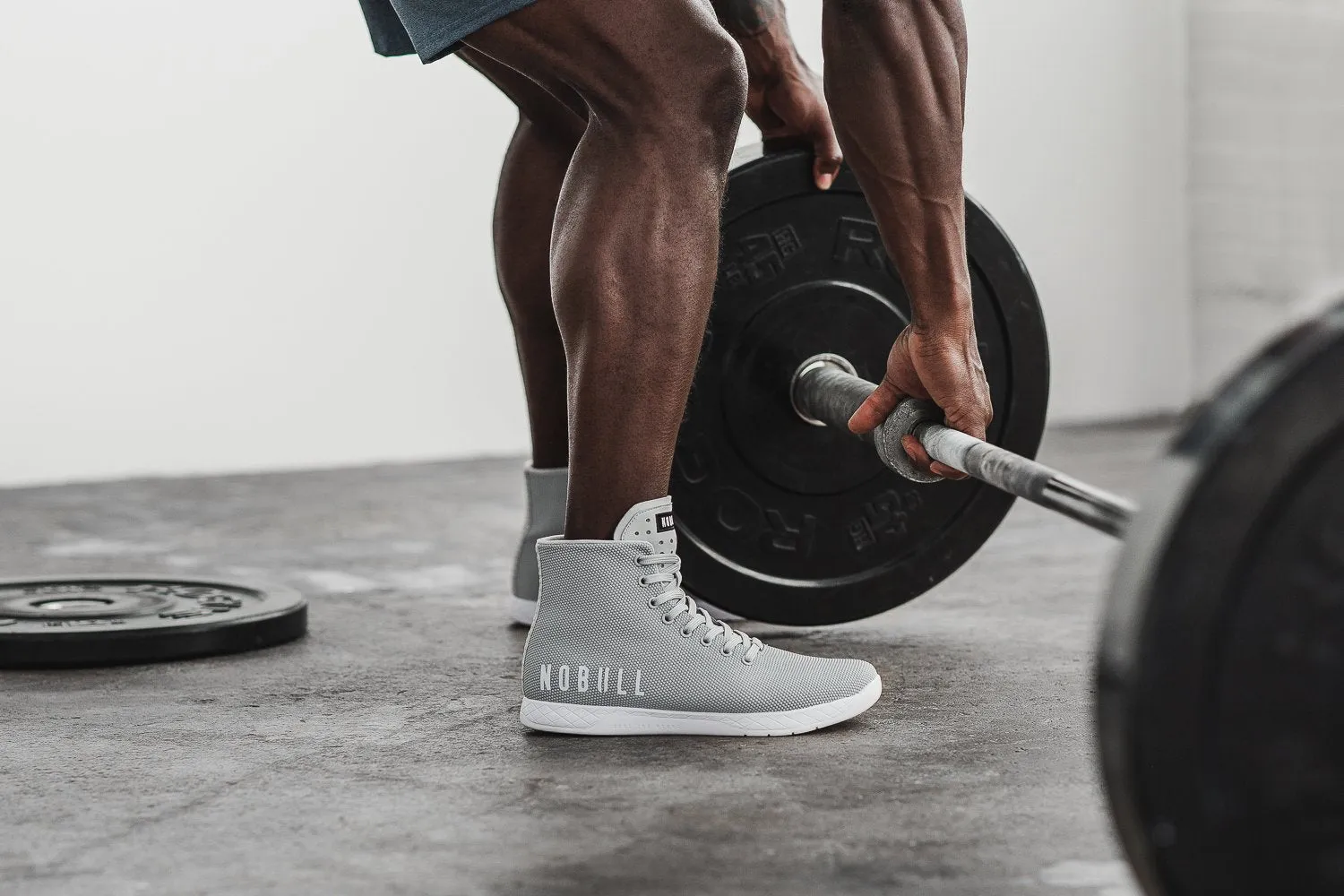 HIGH-TOP ARCTIC GREY TRAINER (MEN'S)
