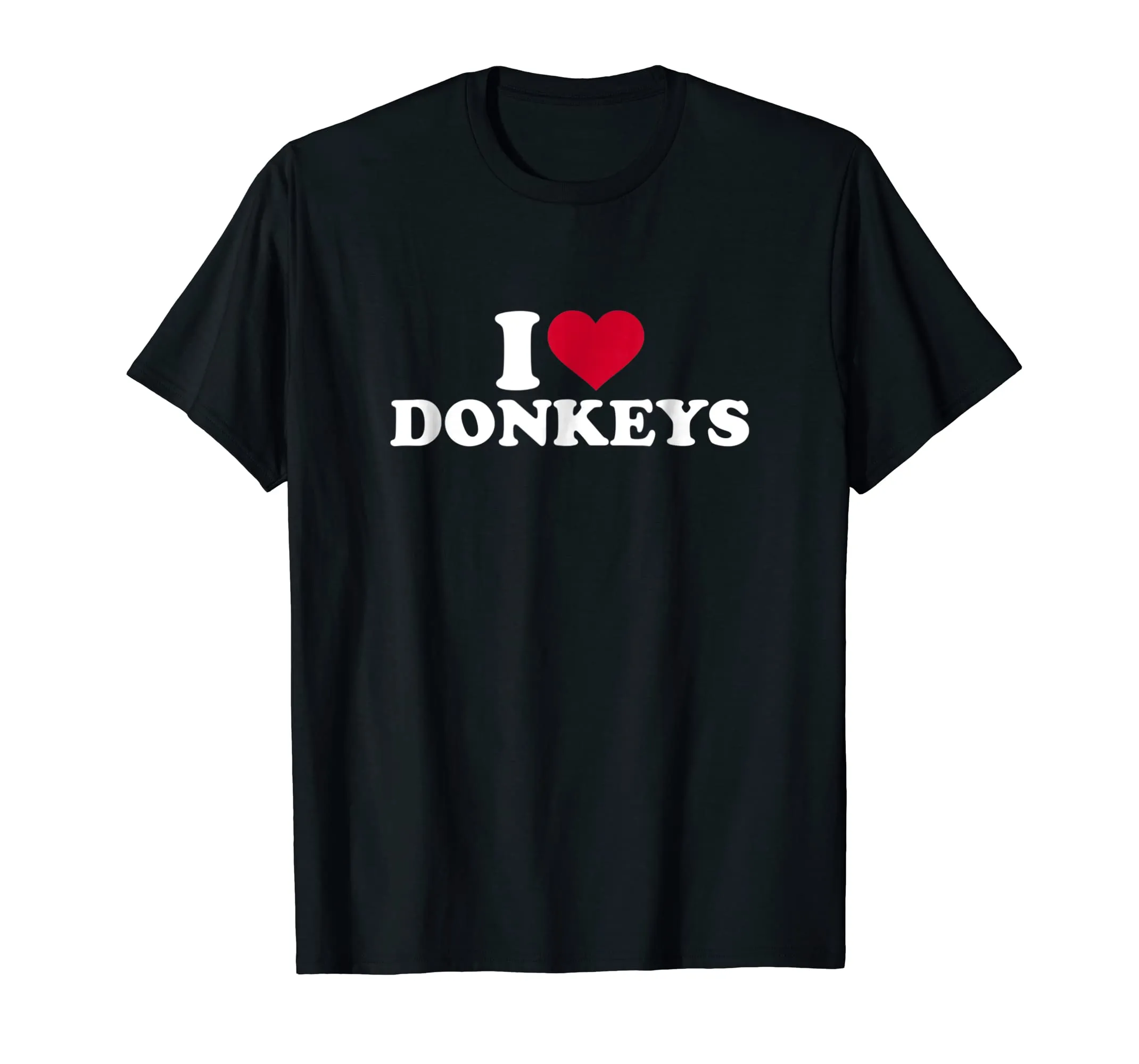 I Love Donkeys T-Shirt