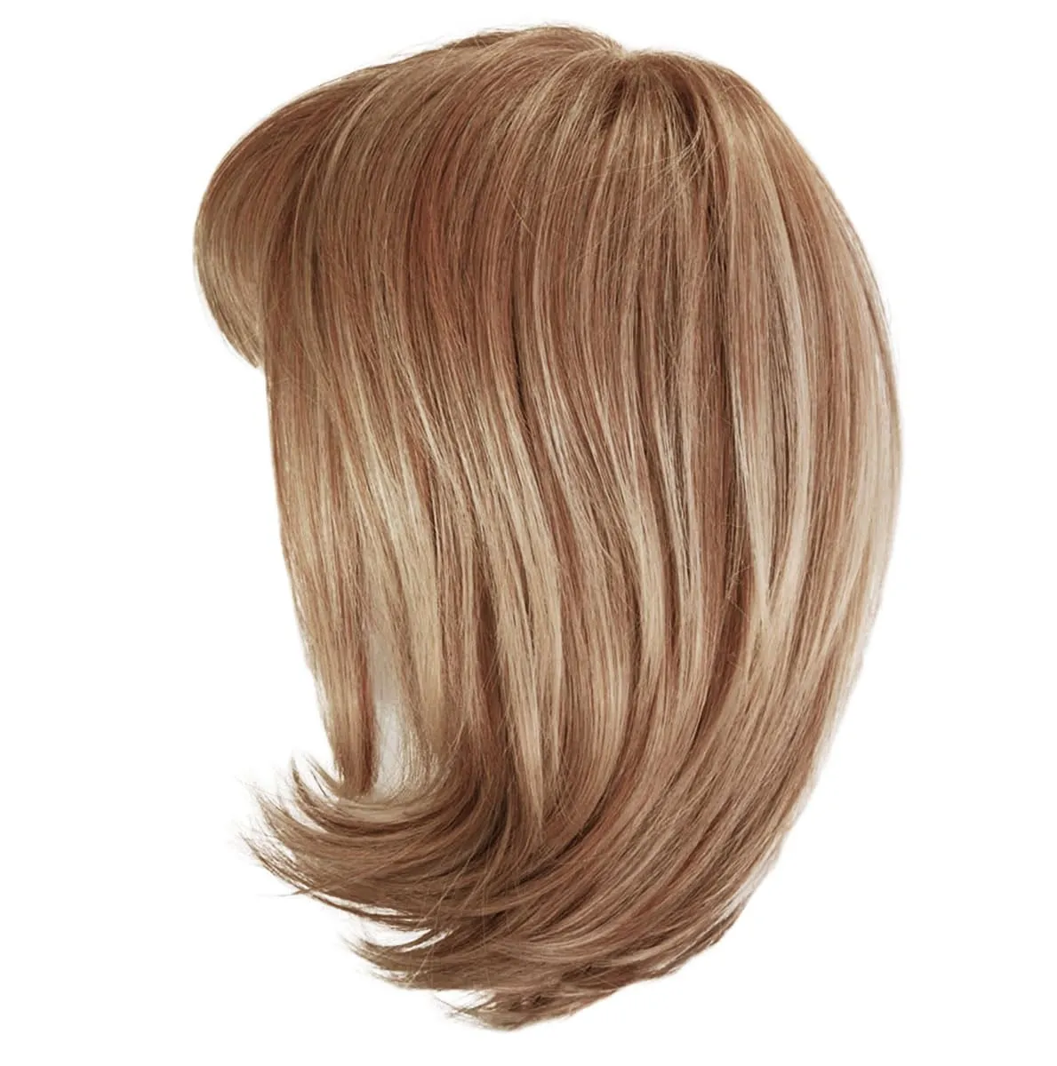 InvigorationMid-Length Bob Ready-To-Wear Wig by Hairuwear, Average Cap - Brown Grey
