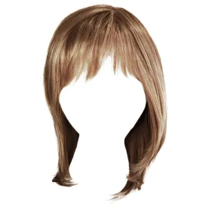 InvigorationMid-Length Bob Ready-To-Wear Wig by Hairuwear, Average Cap - Brown Grey