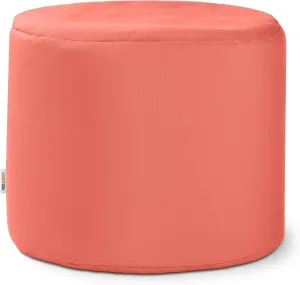 Jaxx Spring Indoor/Outdoor Bean Bag Pouf Ottoman, Flamingo