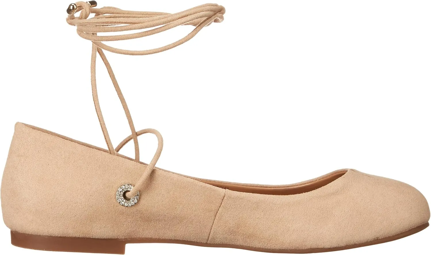 Jessica Simpson Women's Bingley Lace Up Flat Ballet