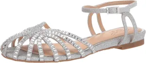 Jewel Badgley Mischka Women's Perla Ballet Flat