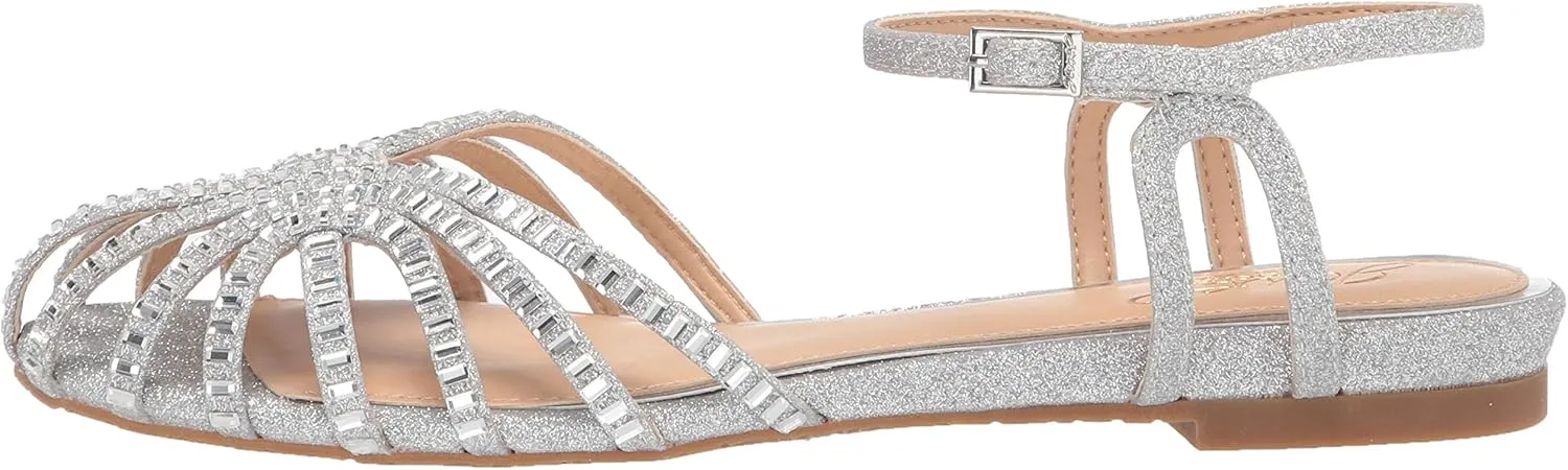 Jewel Badgley Mischka Women's Perla Ballet Flat