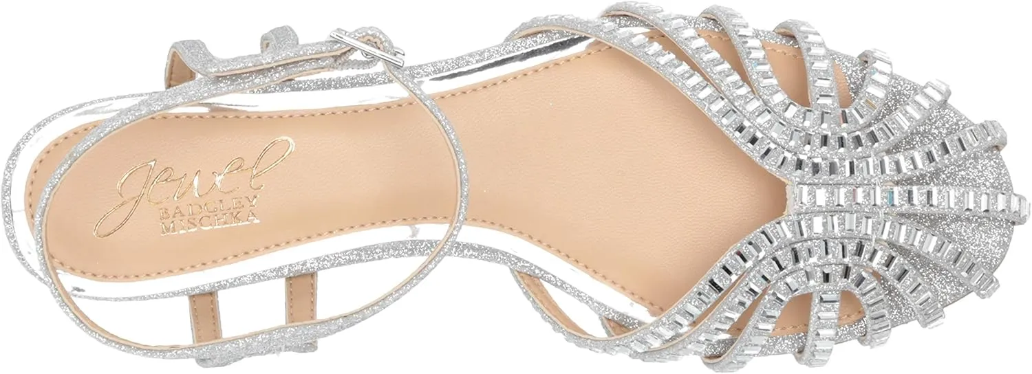 Jewel Badgley Mischka Women's Perla Ballet Flat