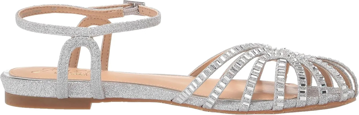 Jewel Badgley Mischka Women's Perla Ballet Flat