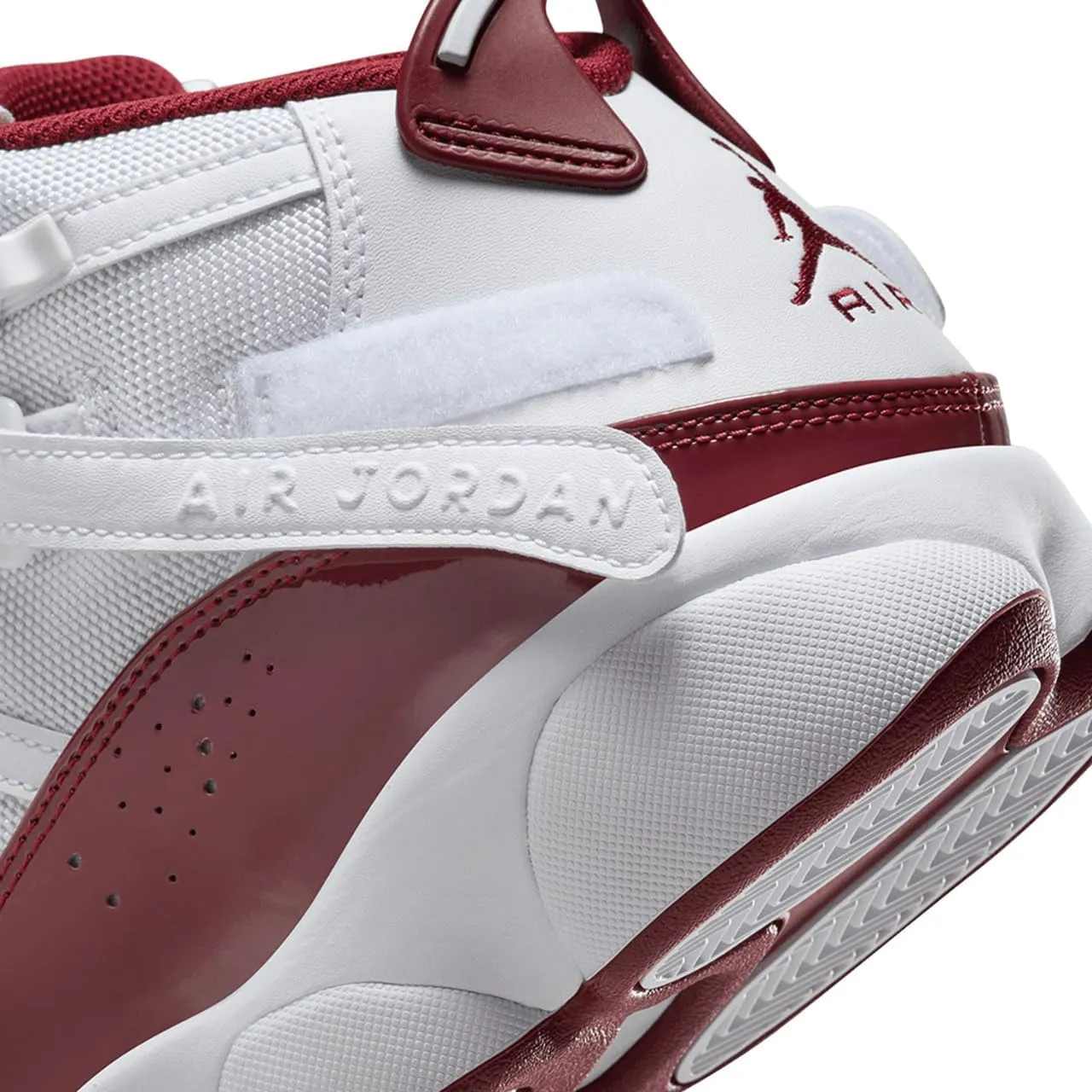 Jordan Mens 6 Rings White/Team Red