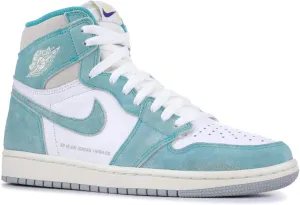 Jordan Mens Air 1 Retro High OG 555088 311 Turbo Green - Size 12