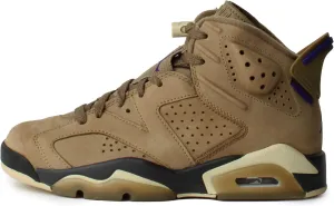 Jordan Womens Air 6 Gore-Tex Wmns Brown Kelp - Brown Kelp/Team Gold/Shadow Brown/Court Purple - Size 7.5W