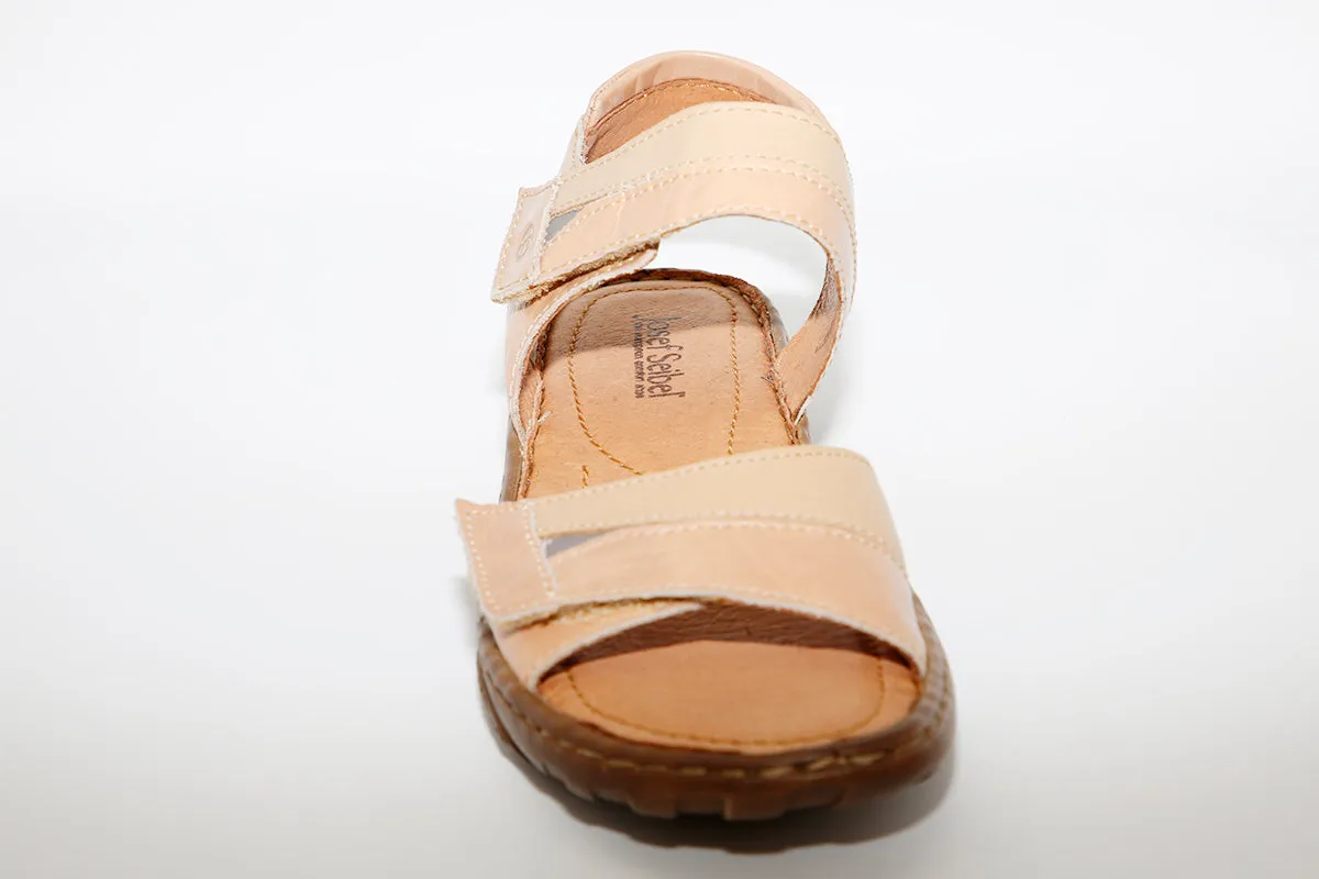 Josef Seibel - Debra 19 Beige Leather Sandal