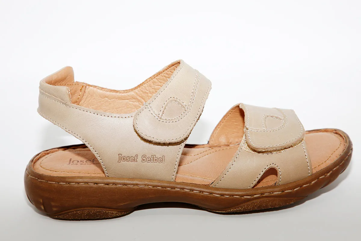 Josef Seibel - Debra Beige Combi Leather Sandal