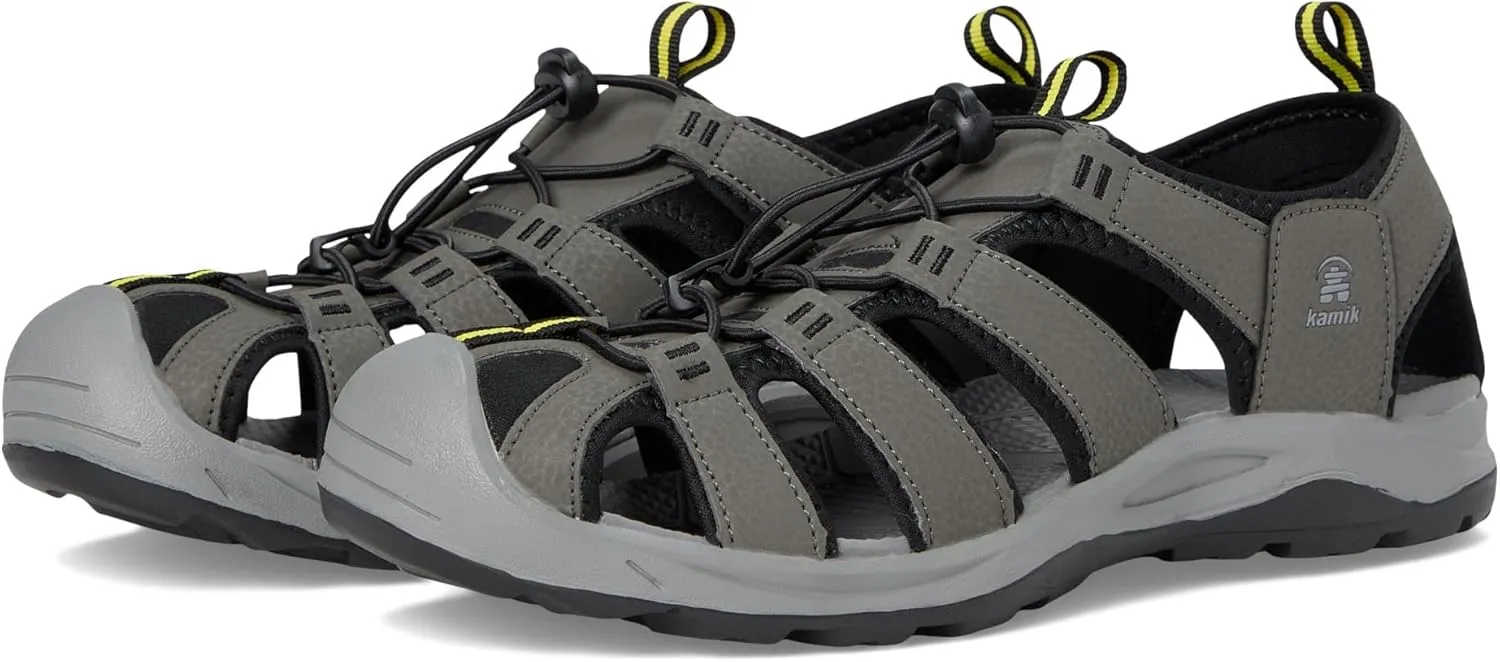 Kamik Men's ByronBay 2 Sandal, Grey, 7