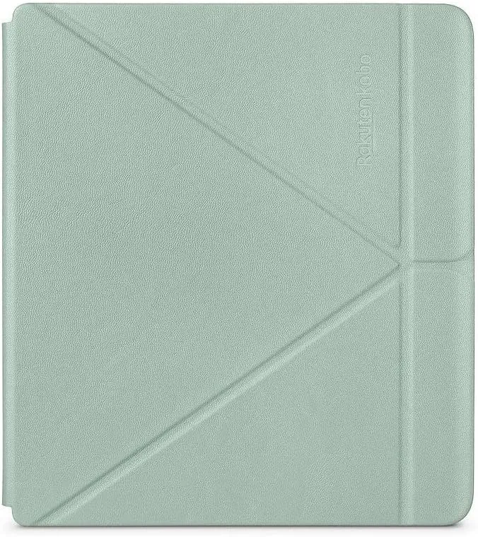 Kobo Sage SleepCover Case | Light Green | Sleep/Wake Technology | Built-in 2-Way Stand | Vegan Leather | Compatible with 8” Kobo Sage eReader