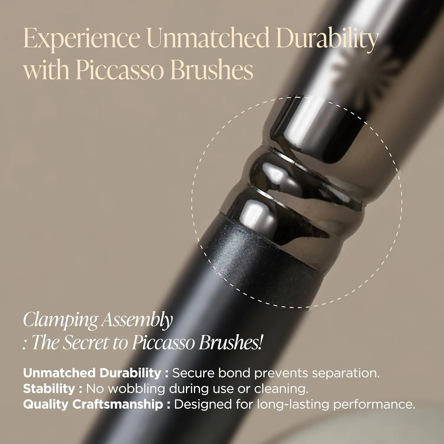 Korean Piccasso Brush 258 Concealer Brush – Professional Contour stuff for Precision Application, Ideal for Under-Eye and Face Makeup, Perfect for Liquid Blush Brush, K-Beauty