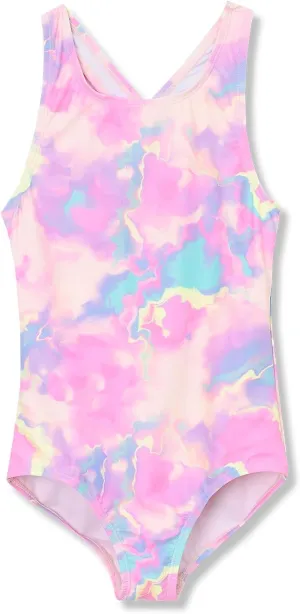 Lands' End Girls One Piece Swimsuit