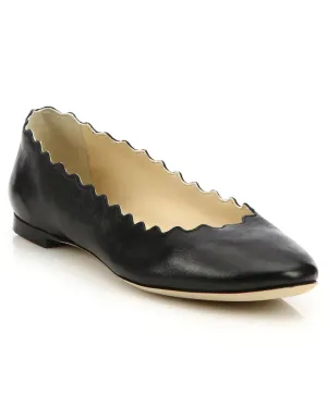Lauren Ballet Flat in Black
