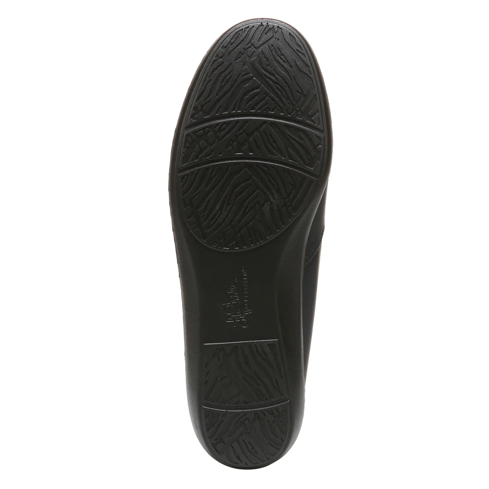 LifeStride Womens Notorious Ballet Flat, Navy, 9 Wide US