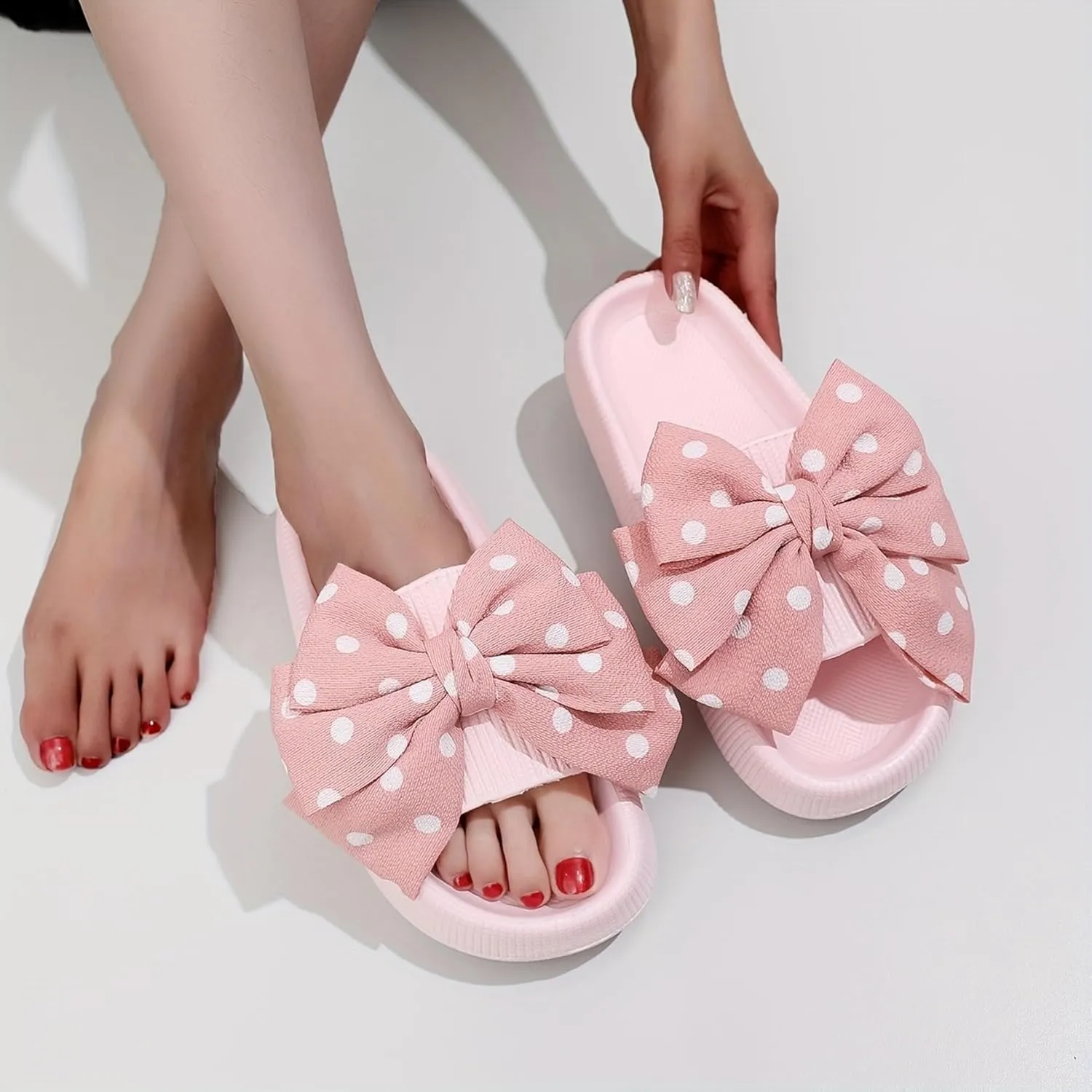 LNERIP Evil Eye Cloud Slippers Women Men Pillow Sliders Light and Soft Flip Flop Bathroom Garden Platform Sandals Super Massage House Slides Indoor Outdoor