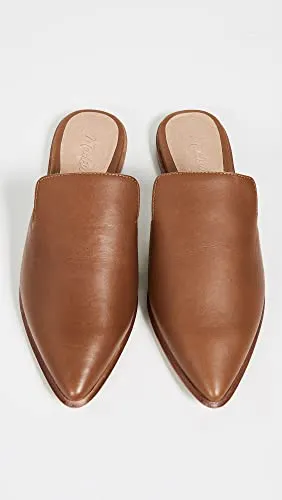 Madewell The Gemma Mule in Leather English Saddle 9 M