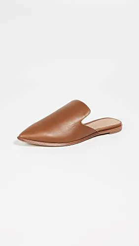 Madewell The Gemma Mule in Leather English Saddle 9 M