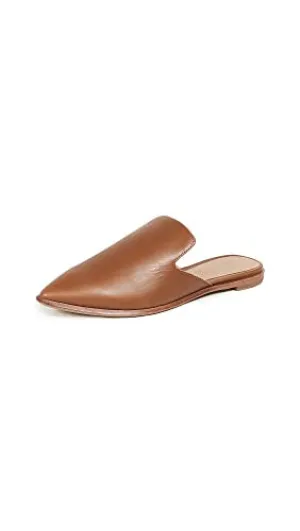 Madewell The Gemma Mule in Leather English Saddle 9 M