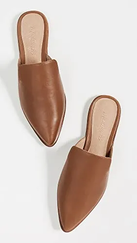 Madewell The Gemma Mule in Leather English Saddle 9 M