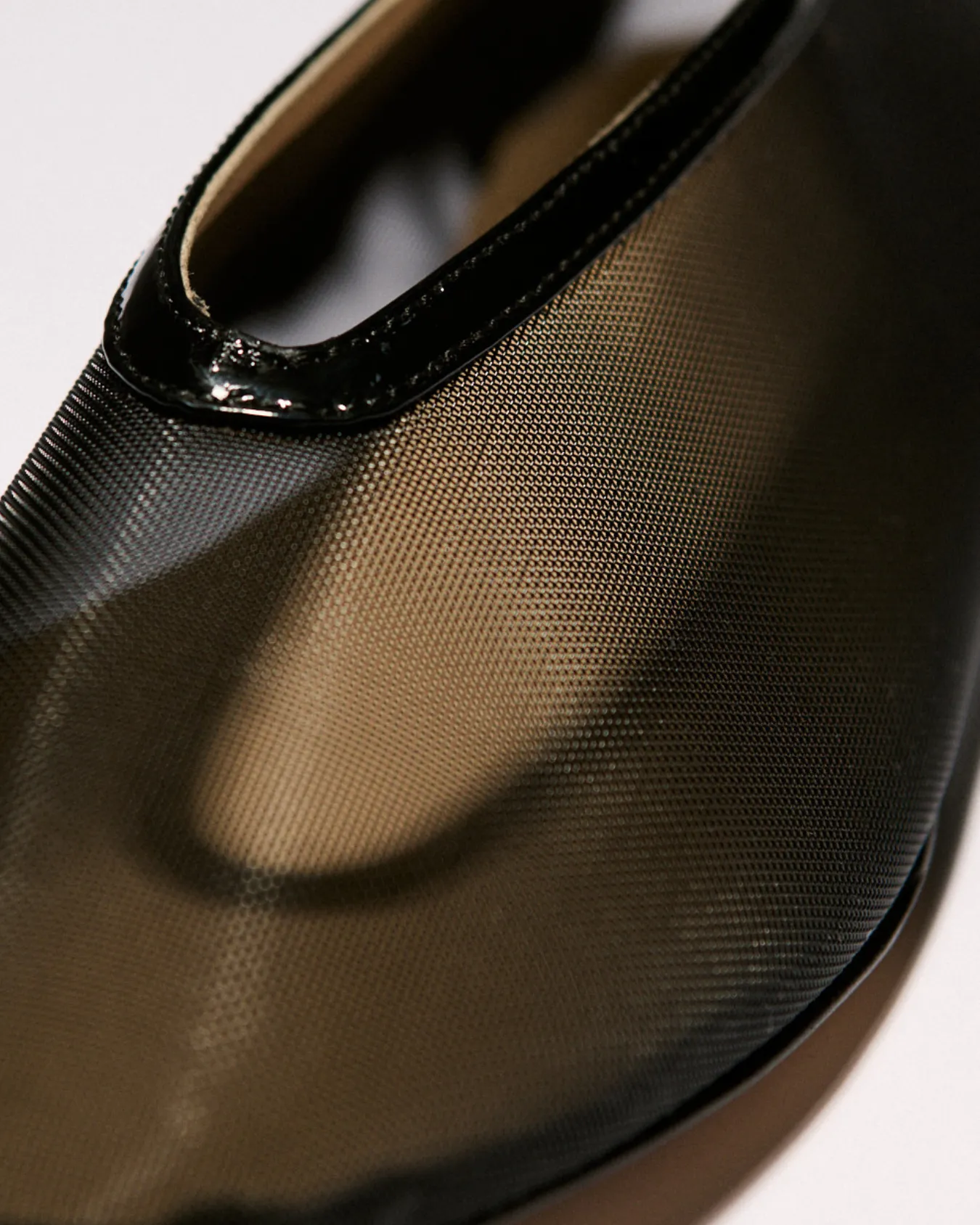 Maison Slipper - Black Mesh