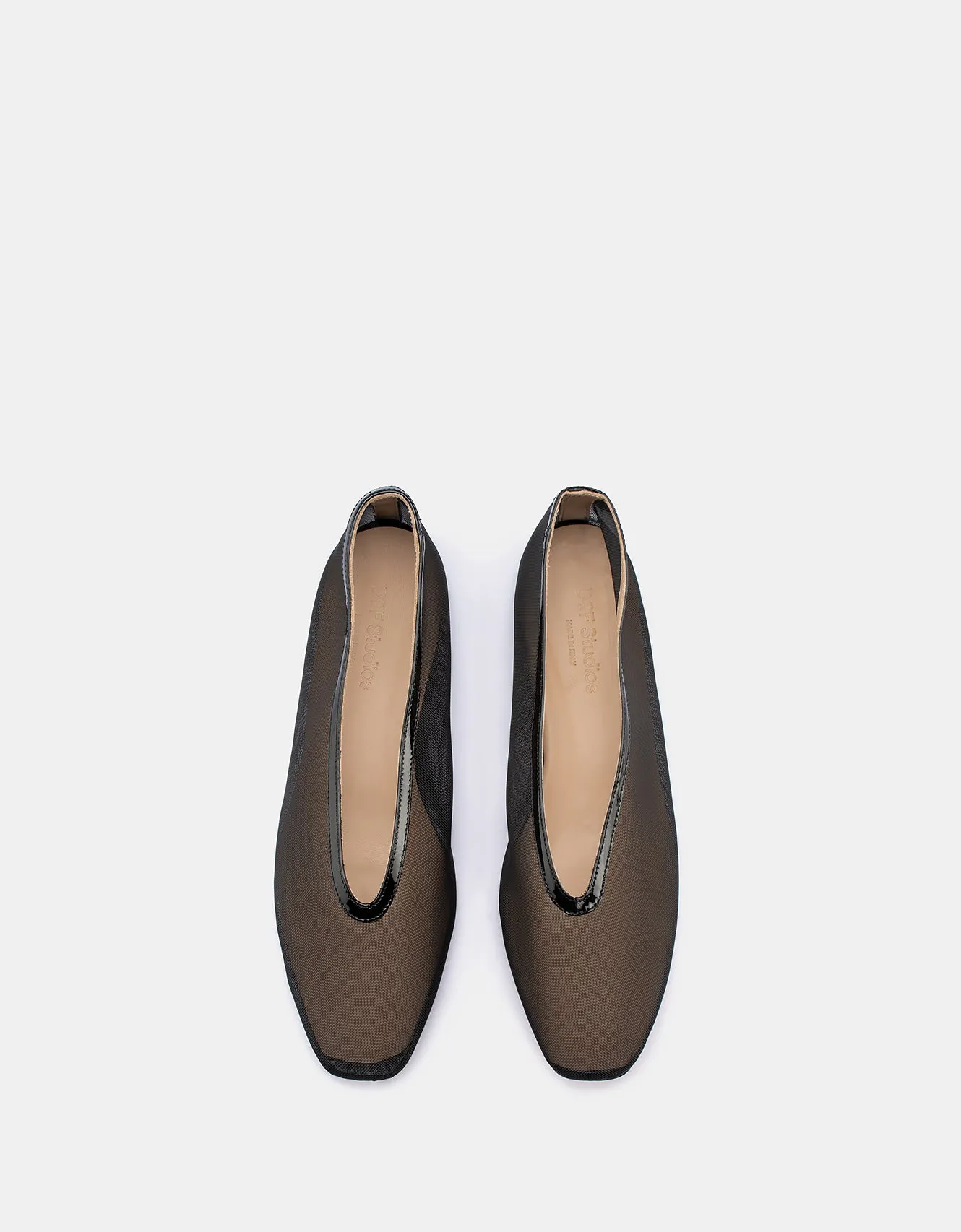 Maison Slipper - Black Mesh